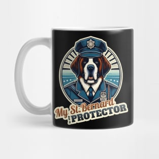 St. Bernard Police Mug